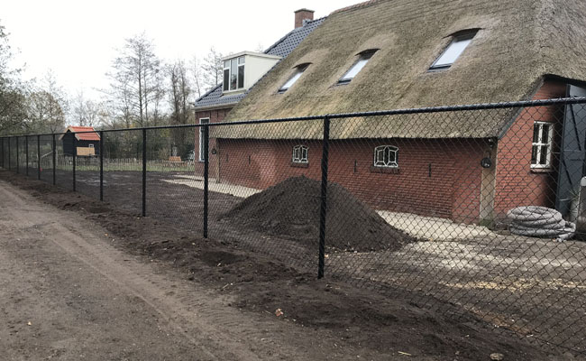 Gaashekwerk installatie