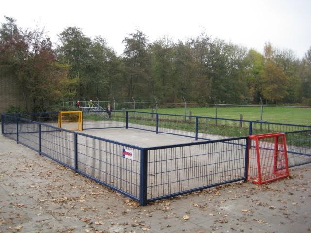 hekwerk sportveld